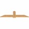 Ekena Millwork Eugene Smooth Timber Gable Bracket, Western Red Cedar, 60"W x 17"H x 1 1/2"D x 5 1/2"F, 7/12 Pitch GBW060X17X0206EUG00SWR - alternate 2